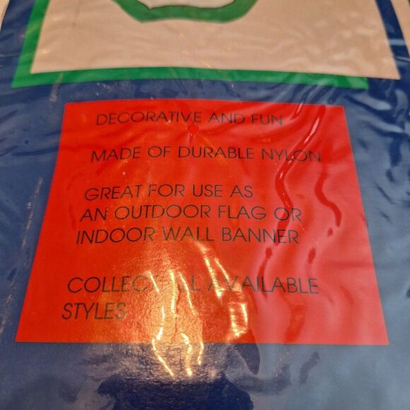 Vintage Pineapple Decorative Flag Hand Embroidered Design Giant 28"x40" NEW - Picture 2 of 5